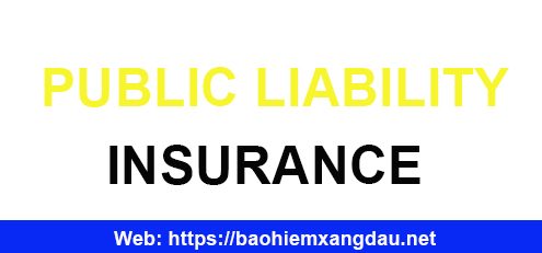 bảo hiểm trách nhiệm công cộng